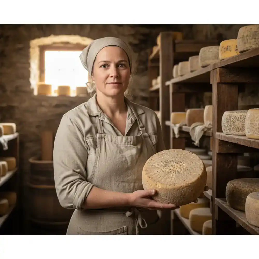 Portrait of cheesemaker Sarah Jenkins